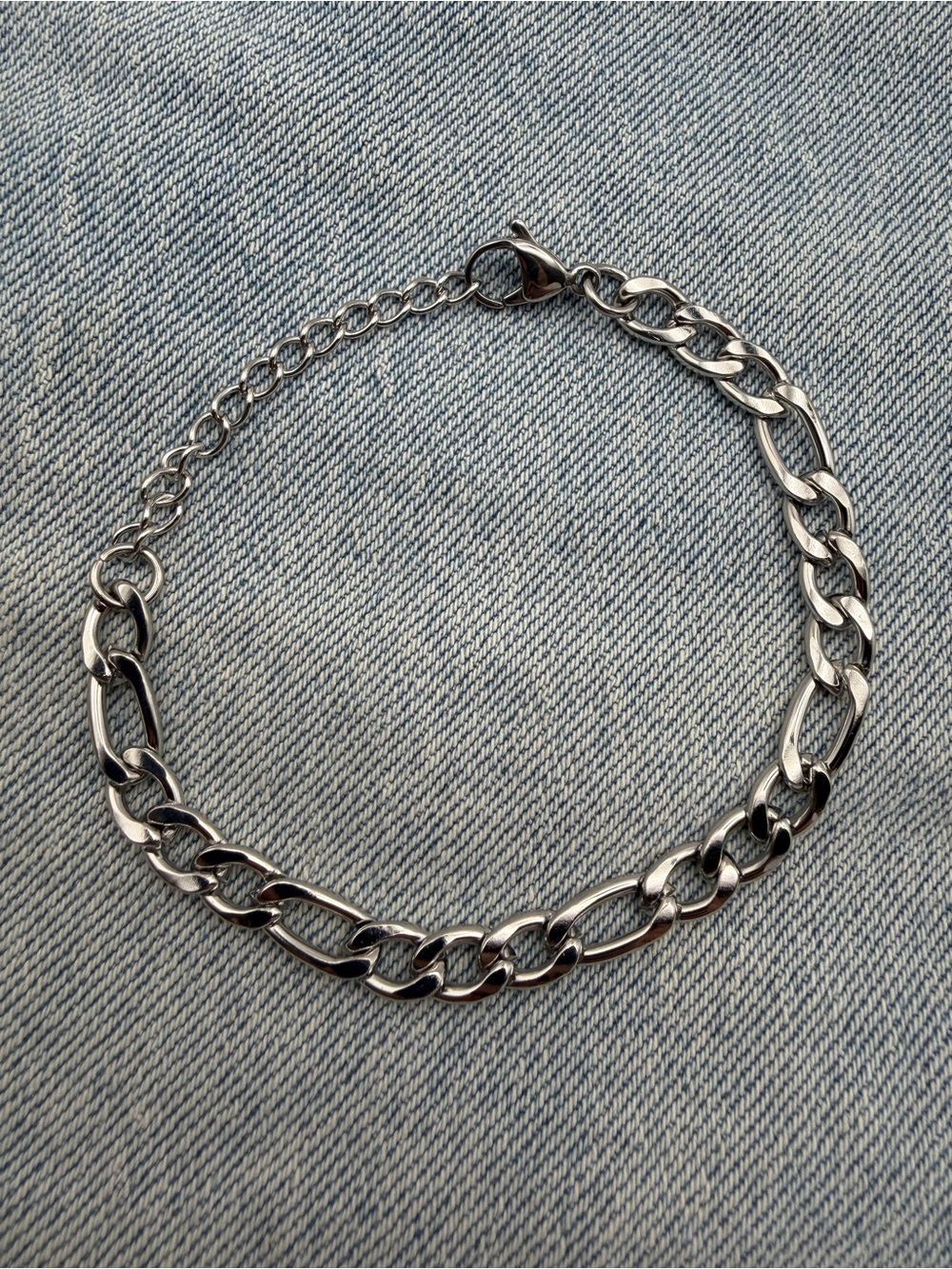 Figaro Chain Bracelet